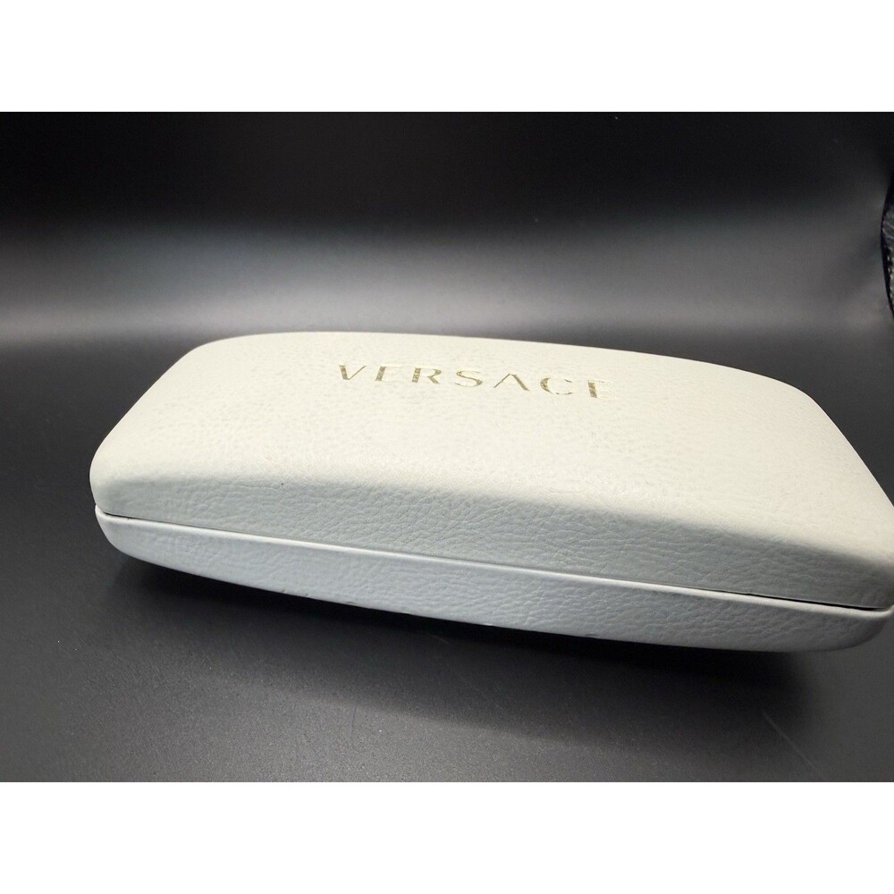 White Versace Sunglasses/Eyeglass Hard Clam Shell - Case Only